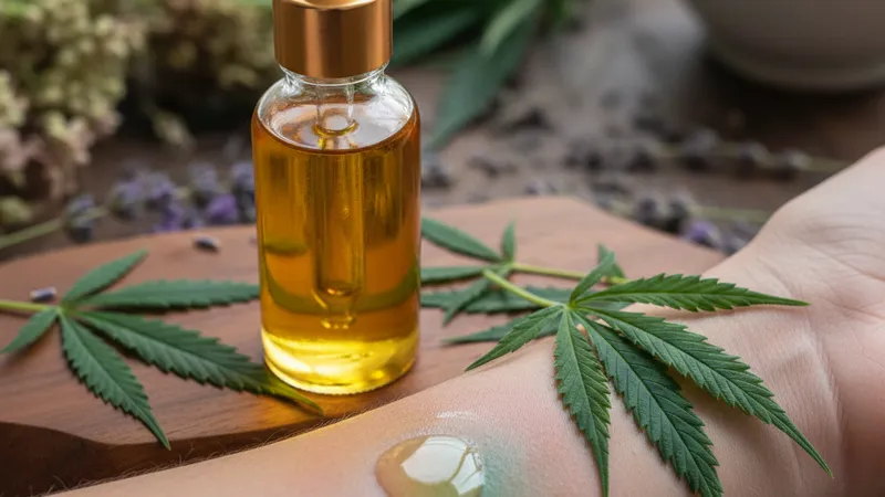 Comparatif visuel de bases hybrides de lubrifiant CBD